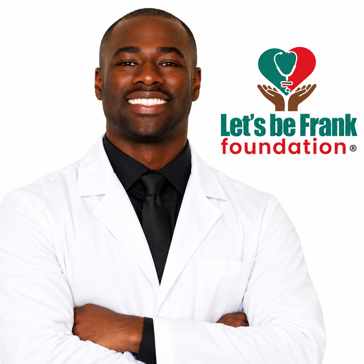 Francis Essien, Let’s Be Frank Foundation team member
